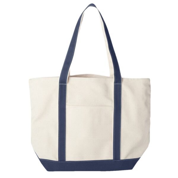 Carmel Classic XL Cotton Canvas Resort Tote Thumbnail