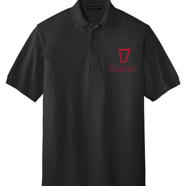 OSAMIL MEN SILKY TOUCH POLO SHIRT Thumbnail
