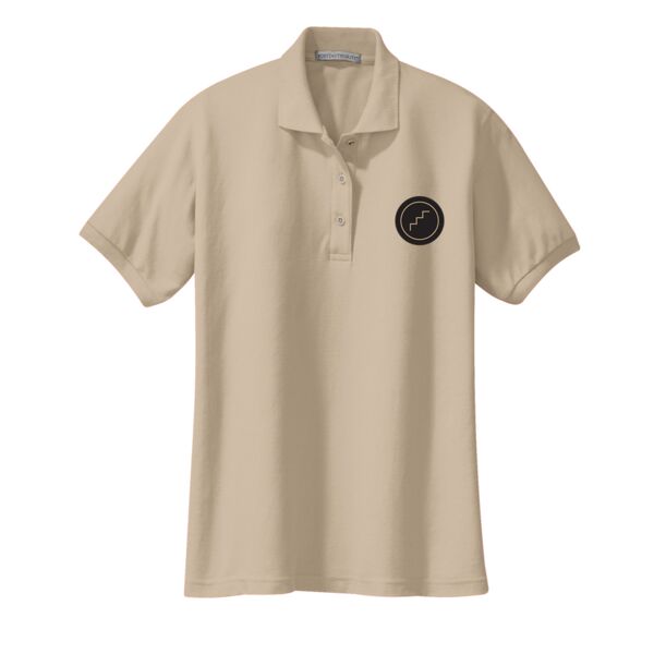 OSMAIL  UPSTARIS WOMEN SILKY TOUCH POLO SHIRT Thumbnail