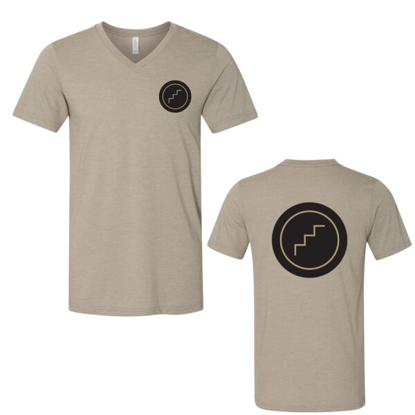 OSMAIL UPSTAIRS UNISEX V-NECK SHORT SLEEVE TEE Thumbnail