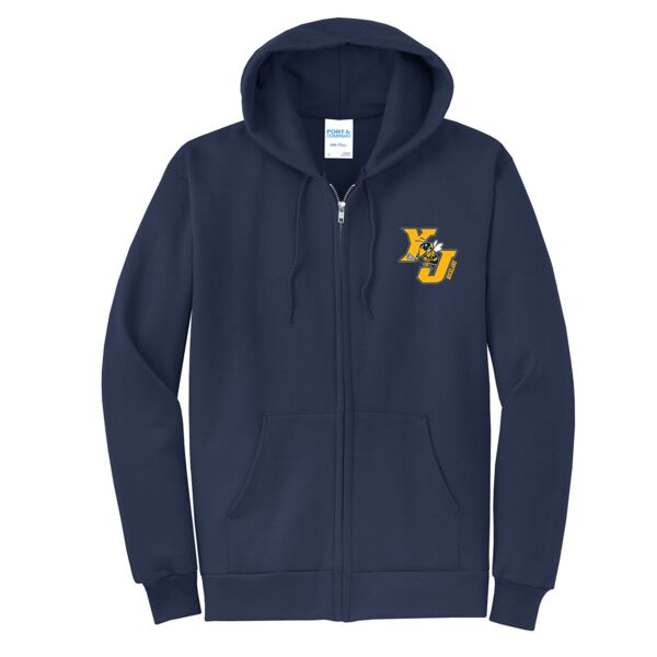 YJ Rockland Unisex Hoodie Zip Ups Thumbnail