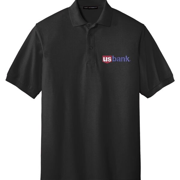 US BANK POLO SHIRTS - BLACK Thumbnail