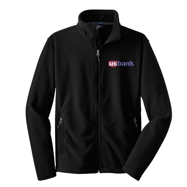 US BANK FLEECE JACKETS - BLACK Thumbnail