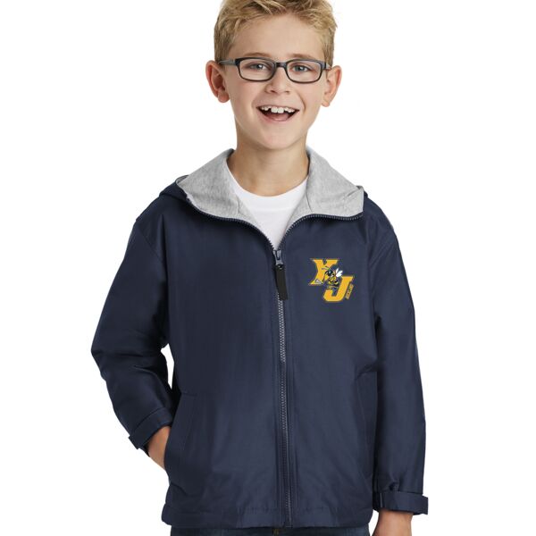 YJ Rockland Youth Boys and Girls Water Proof Team Jacket Thumbnail