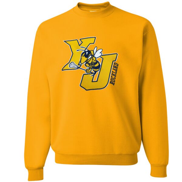 * Special Edition *YJ Rockland Unisex Sweatshirts Applique logo - Gold Thumbnail