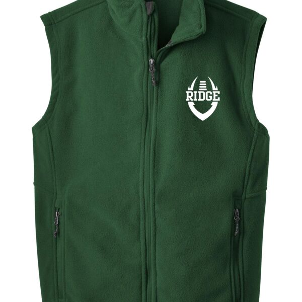 Ridge Football Men Fleece Vests Thumbnail