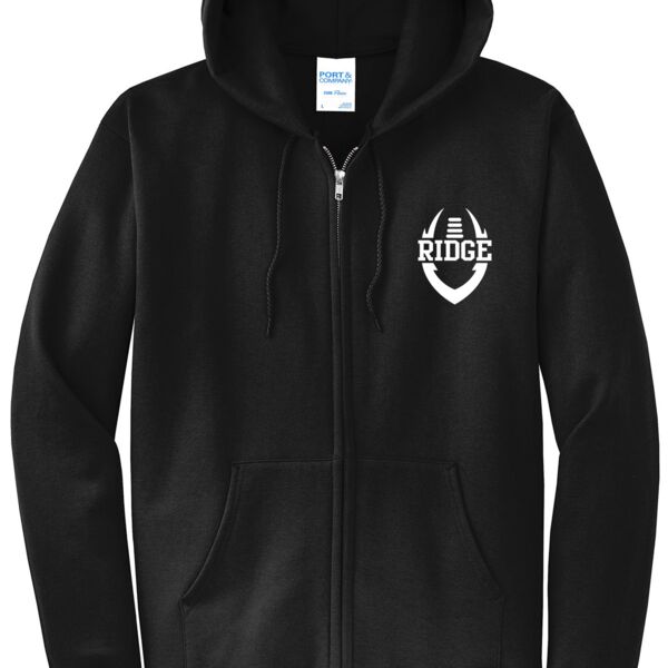 Ridge Football Men Hoodie Zip Up  Thumbnail