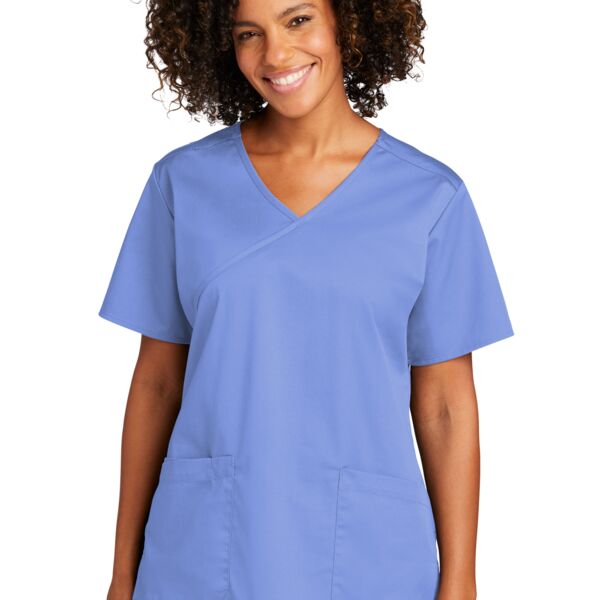 WonderWink® Women’s WorkFlex™ Mock Wrap Top Thumbnail