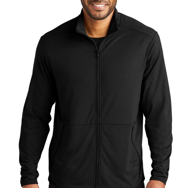 Port Authority® Accord Stretch Fleece Full-Zip Thumbnail