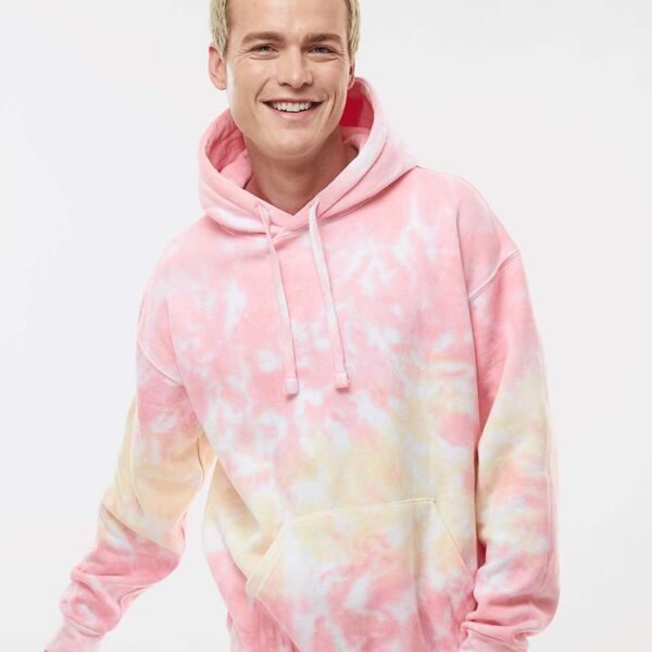 Tie-Dyed Hooded Sweatshirt Thumbnail