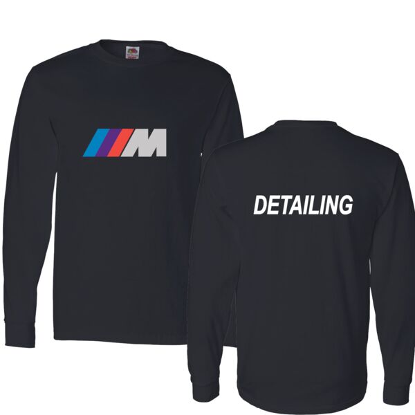 BMW M DETAILING 100% Cotton Long Sleeve Shirt - 3 Colors Thumbnail