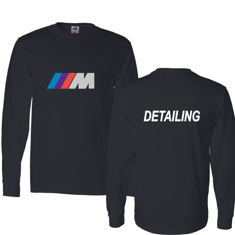 BMW M DETAILING 100% Cotton Long Sleeve Shirt - 3 Colors Thumbnail