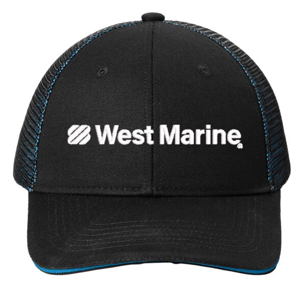 Port Authority Double Mesh Snapback Cap Thumbnail