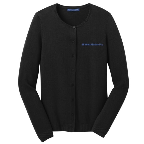 WOMEN'S Port Authority Cardigan Sweater Thumbnail