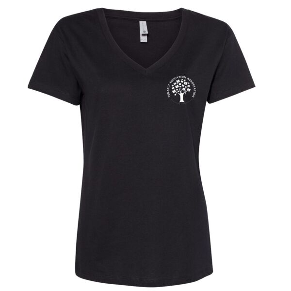 Women's Cotton V-neck Shirts Thumbnail