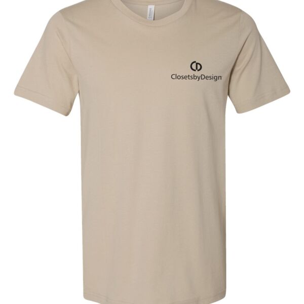 CBD Bella + Canvas Unisex Jersey Tee - Tan Thumbnail