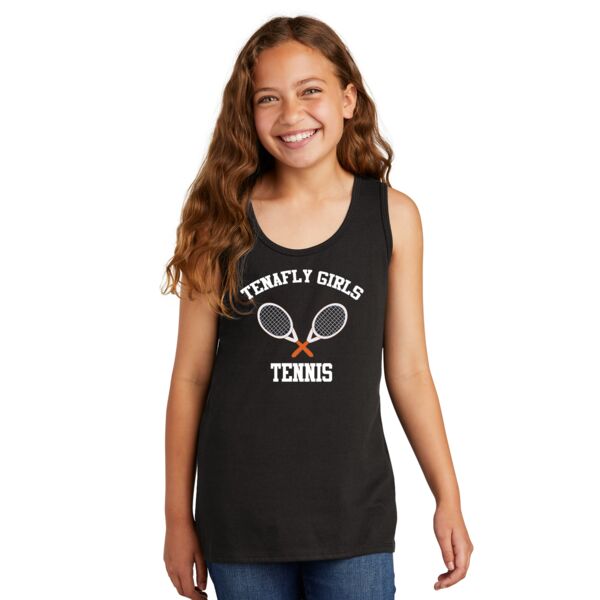 Tenafly Girls Tennis Cotton Tank Tops Thumbnail