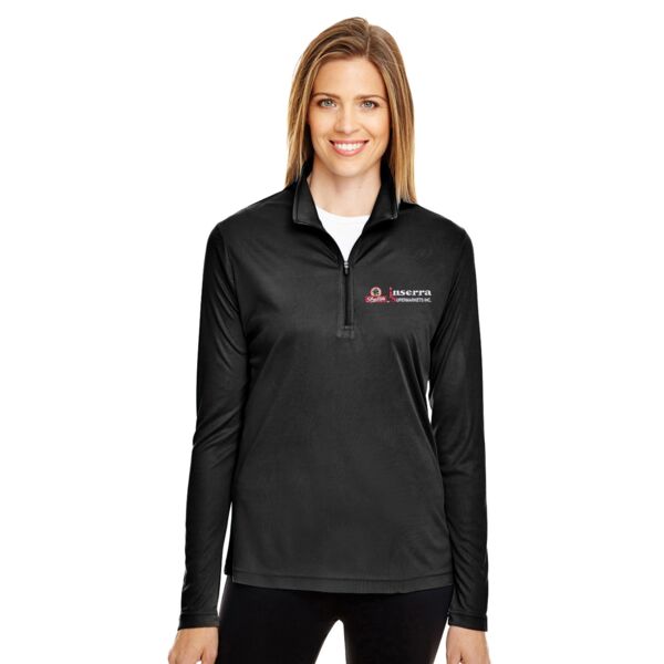 Team 365 Ladies' Zone Performance Quarter-Zip Thumbnail