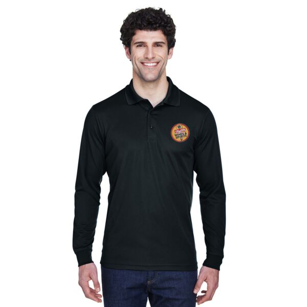 Ash City - Core 365 Men' Pinnacle Performance Long-Sleeve Piqué Polo Thumbnail