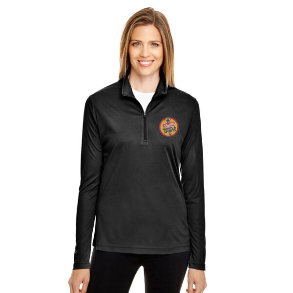 Team 365 Ladies' Zone Performance Quarter-Zip Thumbnail