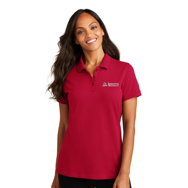 Port Authority Ladies 100% Cotton Polo Shirts Thumbnail