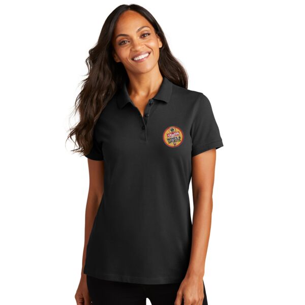 Port Authority Ladies 100% Cotton Polo Shirts Thumbnail