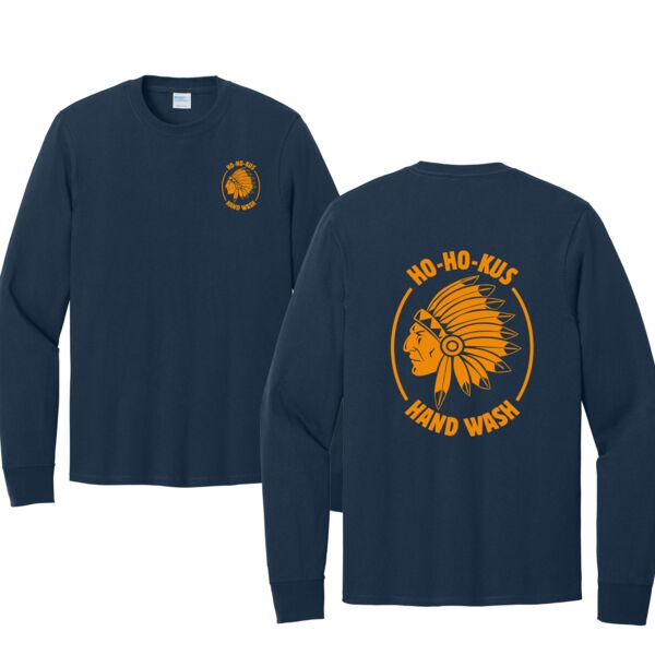 Hohokus Unisex 100% Cotton Long Sleeve Tee Thumbnail