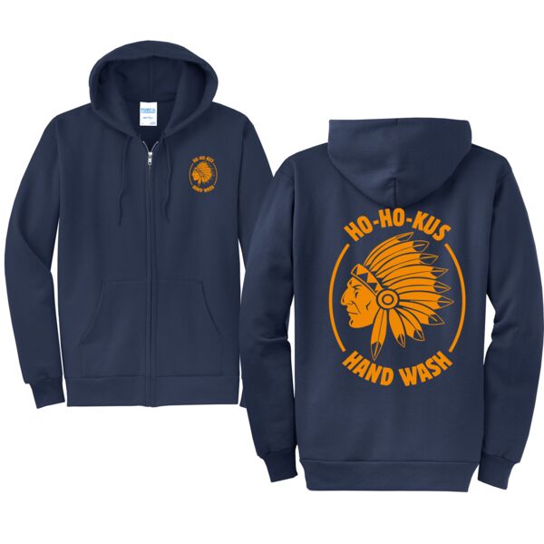 Hohokus Unisex Hooded Zip Up Sweatshirt Thumbnail