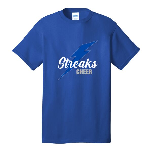 Streaks Cheerleading Unisex Adult/Youth Cotton T-Shirts   Thumbnail