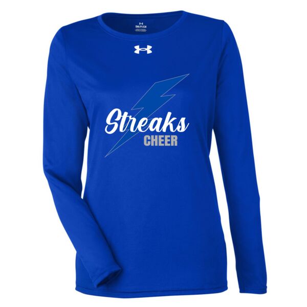 Under Armour Streaks Cheerleading Ladies' Performance Long Tees Thumbnail