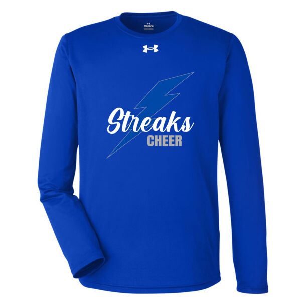 Under Armour Streaks Cheerleading Men Performance Long Tees Thumbnail