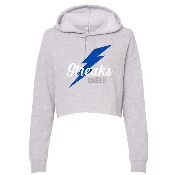 Streaks Cheerleading Women Cropped Hoodies Sweatshirts Thumbnail
