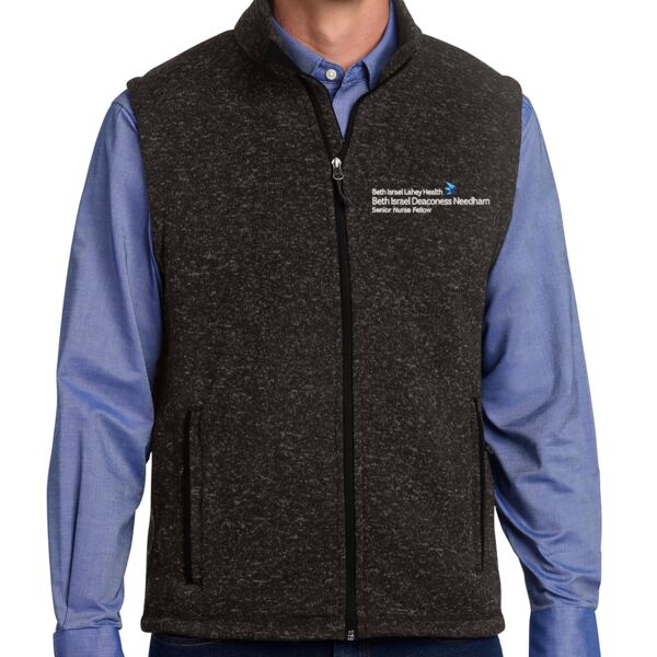 Men Sweater Fleece Vests for Senior Nurse Fellow Thumbnail