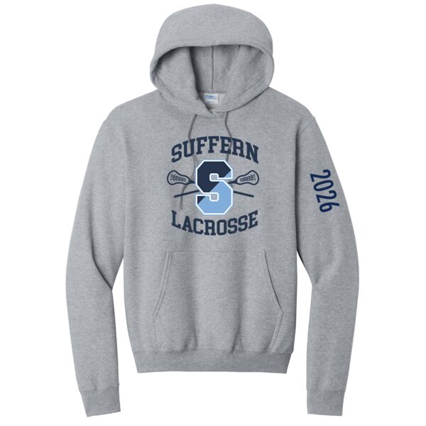 Suffern 2026 Unisex Fleece Hoodie Sweatshirts (Full Front Logo) Thumbnail