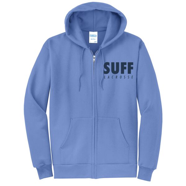 SUFF Lacrosse Unisex Fleece Hoodie Zip Up Thumbnail