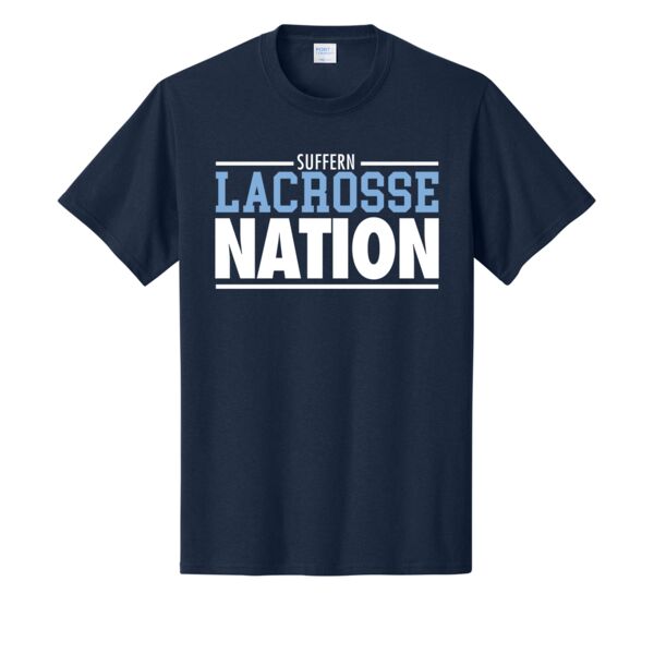 Suffern Lacrosse Nation Unisex Crewneck Short Sleeve Shirts Thumbnail