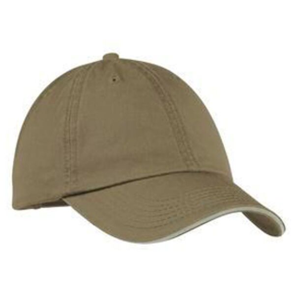 Washed Twill Sandwich Bill Cap Thumbnail