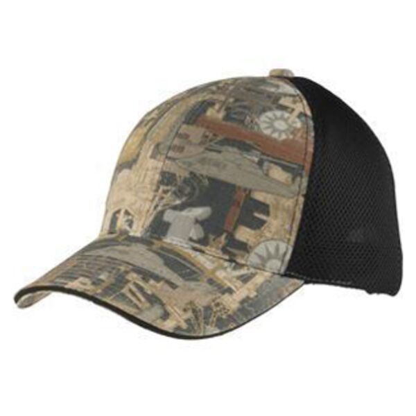 Camouflage Cap with Air Mesh Back Thumbnail