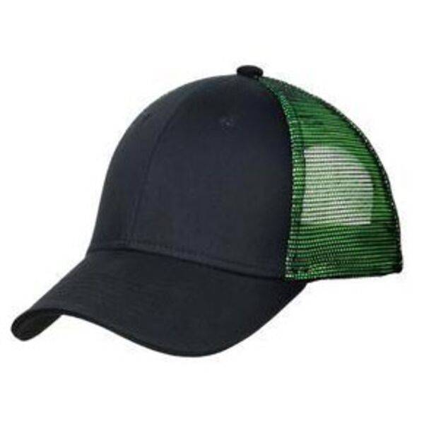 Double Mesh Snapback Sandwich Bill Cap Thumbnail