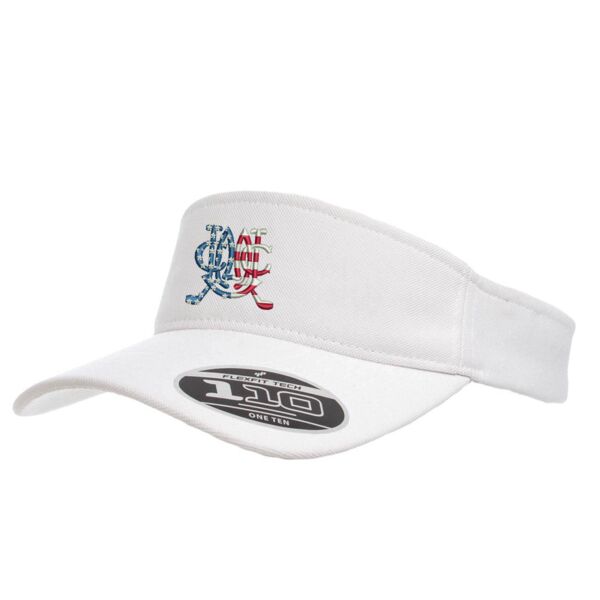 UMCC 3D Flag Flexfit 110 Golf Visor Thumbnail