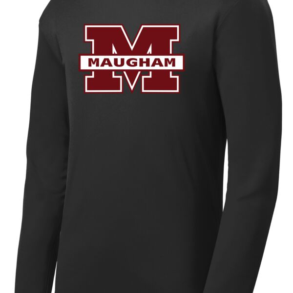 Maugham Men PosiCharge® RacerMesh® Long Sleeve Tee Big Logo Thumbnail