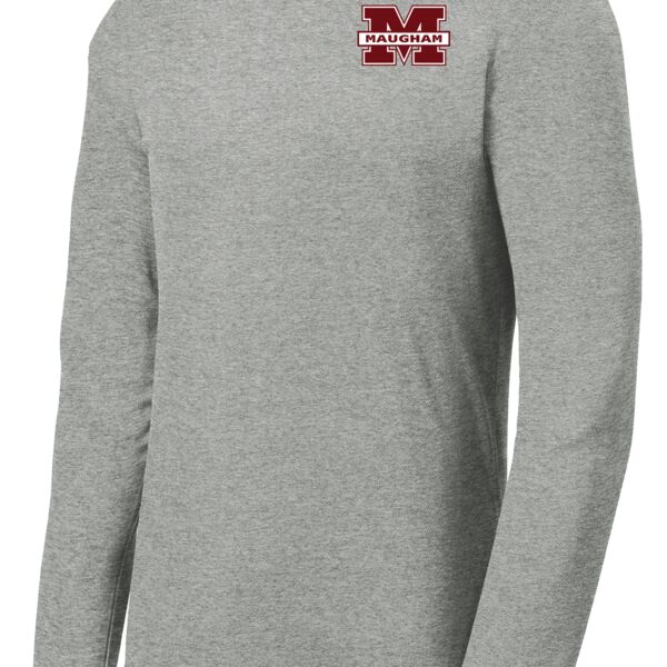 Maugham Men PosiCharge® RacerMesh® Long Sleeve Tee Left Chest Thumbnail