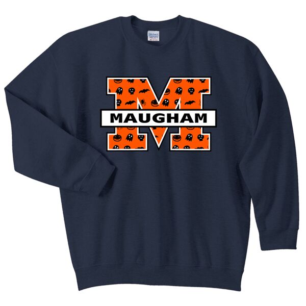 Maugham Gildan® - Heavy Blend™ Crewneck Sweatshirt - Halloween Logo Big Front  Thumbnail