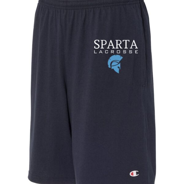 8180 SPARTA LAX CHAMPION COTTON SHORTS - NAVY Thumbnail