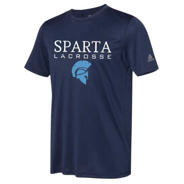 A376 ADIDAS SPARTA LAX PERF TEE - NAVY Thumbnail