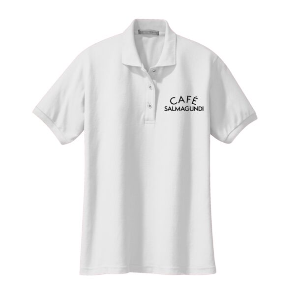 WOMEN SILKY TOUCH POLO SHIRT Thumbnail