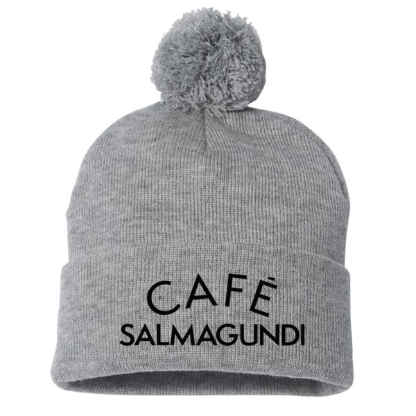 UNISEX KNIT POM POM BEANIE Thumbnail