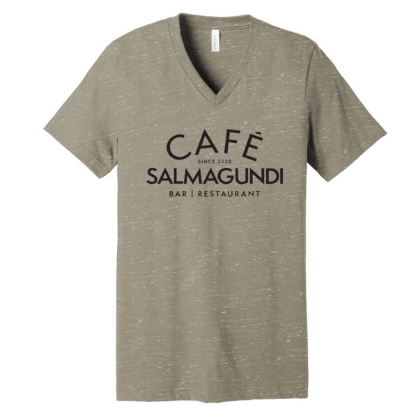 UNISEX V-NECK SHORT SLEEVE TEE Thumbnail