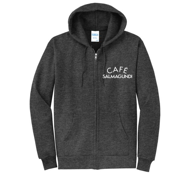 UNISEX COTTON HOODIE ZIP UP Thumbnail