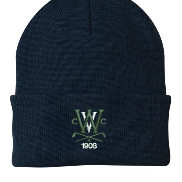 Whitemarsh Valley Winter Beanie Knit Cap Thumbnail